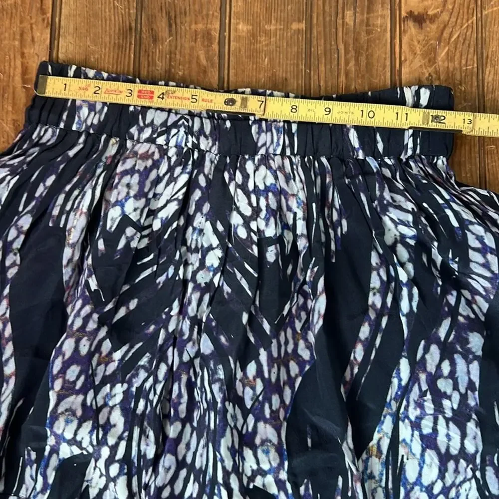 IRO Dafne mini skirt  ayered silk size 34/4